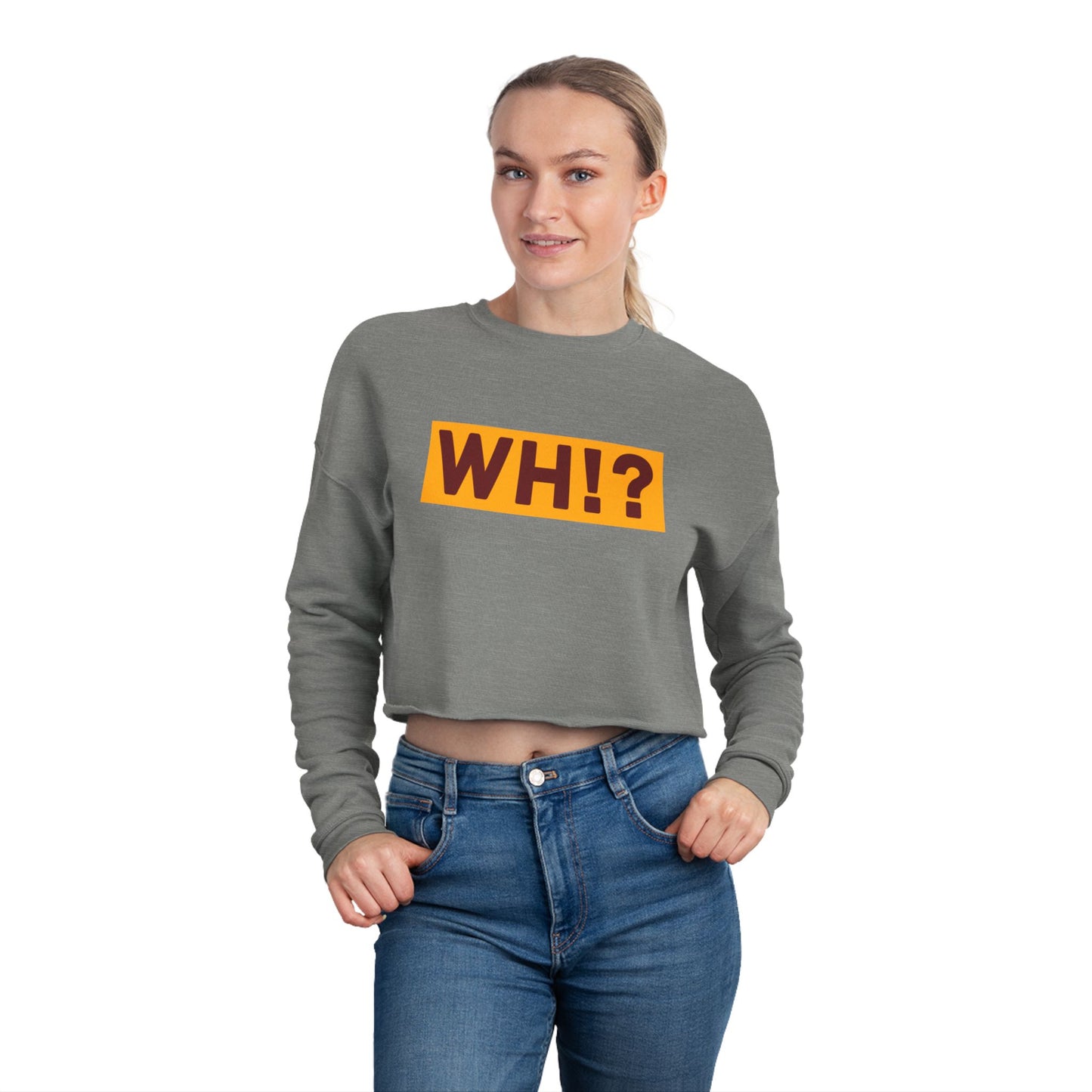 What’s Hot!? Original Women's Cropped Sweatshirt