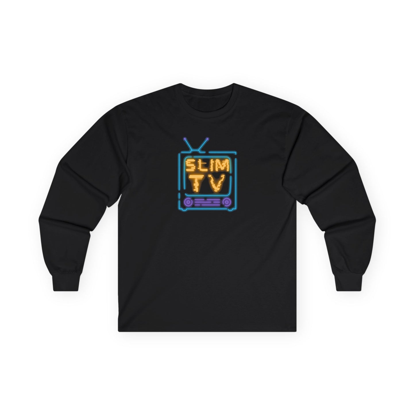 Slim TV Vibes Unisex Ultra Cotton Long Sleeve Tee