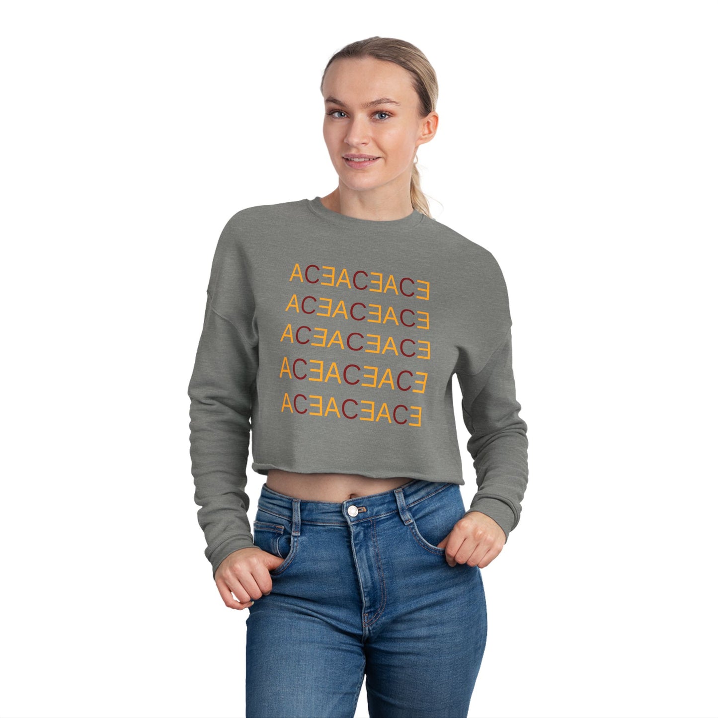 ACE Vibes Women's Cropped Sweatshirt