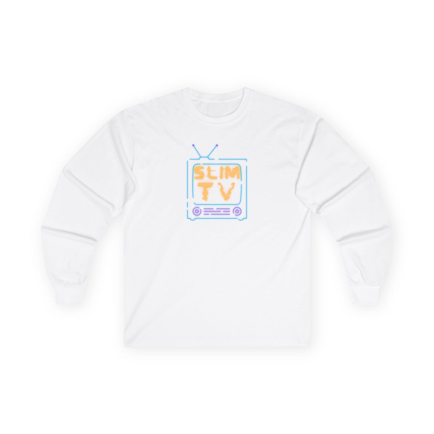 Slim TV Vibes Unisex Ultra Cotton Long Sleeve Tee