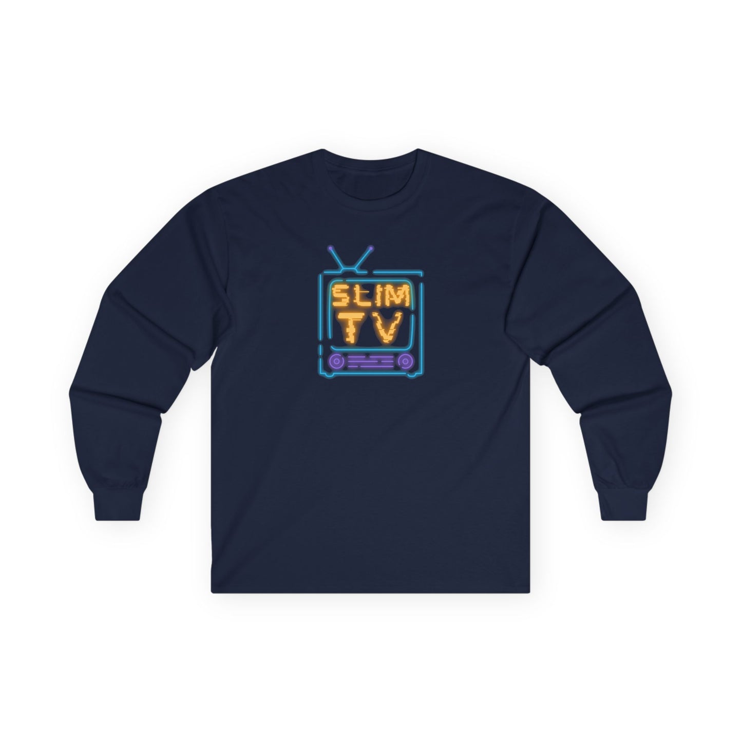 Slim TV Vibes Unisex Ultra Cotton Long Sleeve Tee